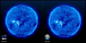 Comparaison de la résolution attendue de SDO/AIA et de SoHO/EIT