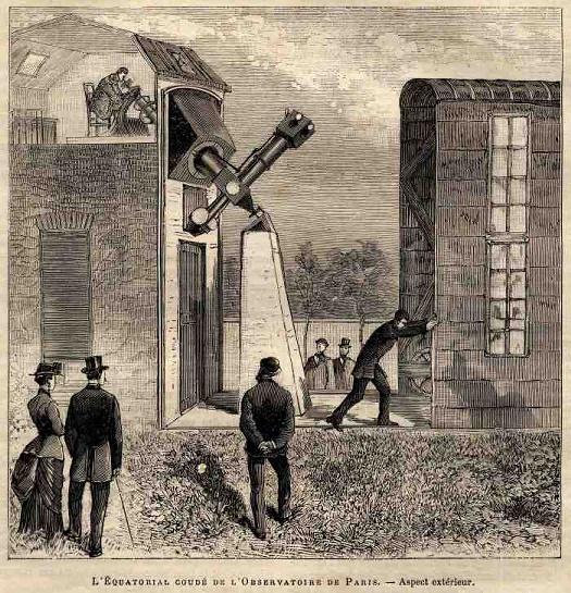 Le grand quatorial coud de l'observatoire de Paris