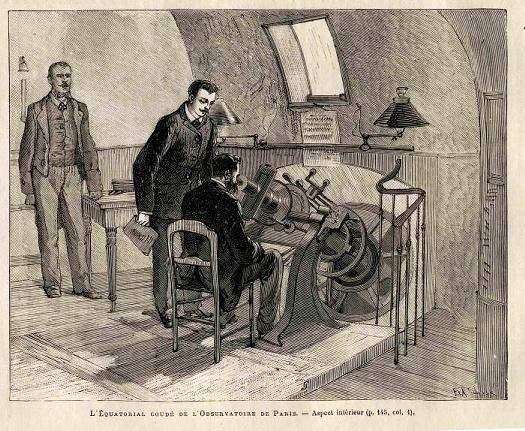 Le grand quatorial coud de l'observatoire de Paris