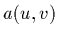 $a(u,v)$