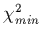 $\chi^2_{min}$